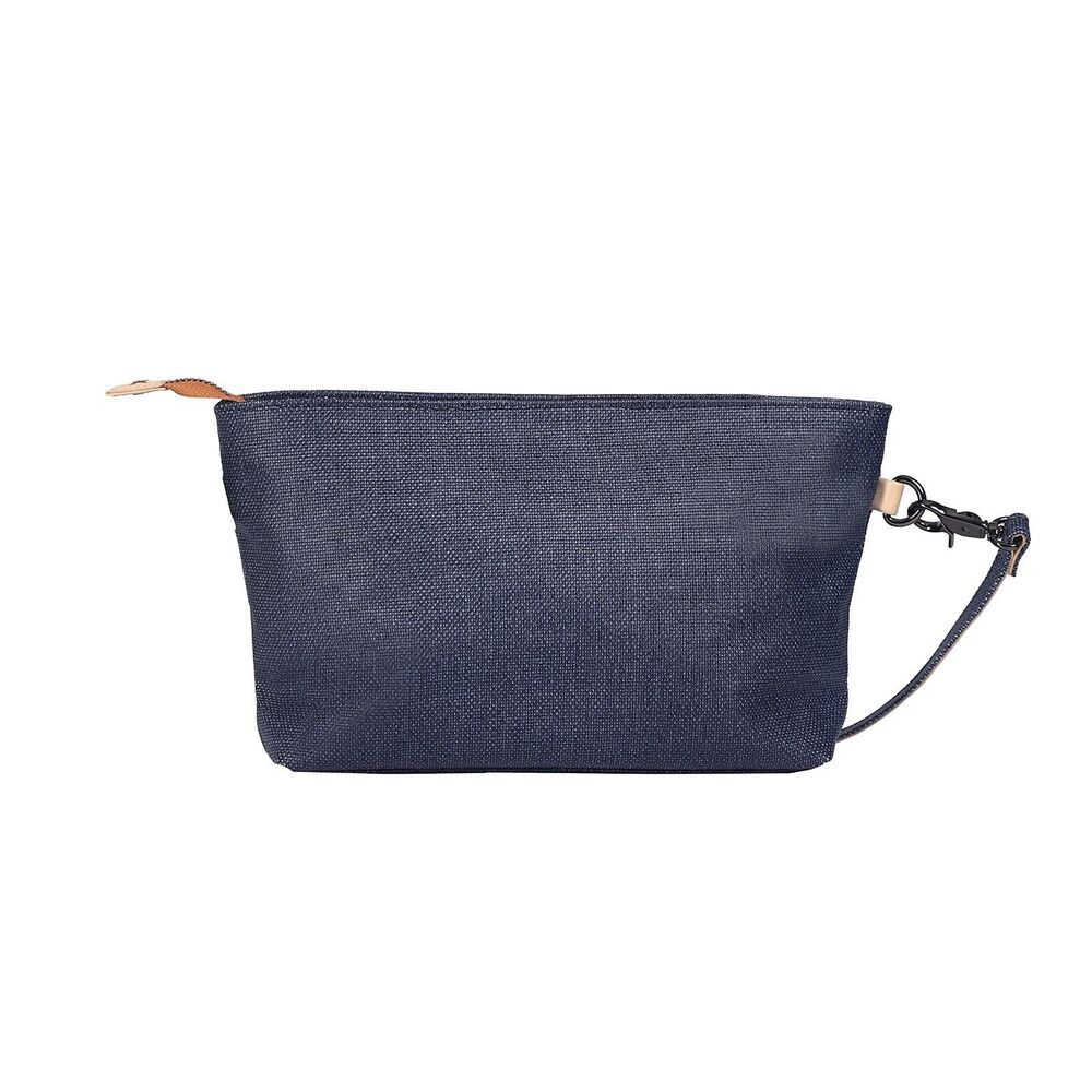 NEW Sherpani Crossbody Bag Purse Wristlet Paige Small Indigo Blue Cotton Beach - Picture 3 of 14
